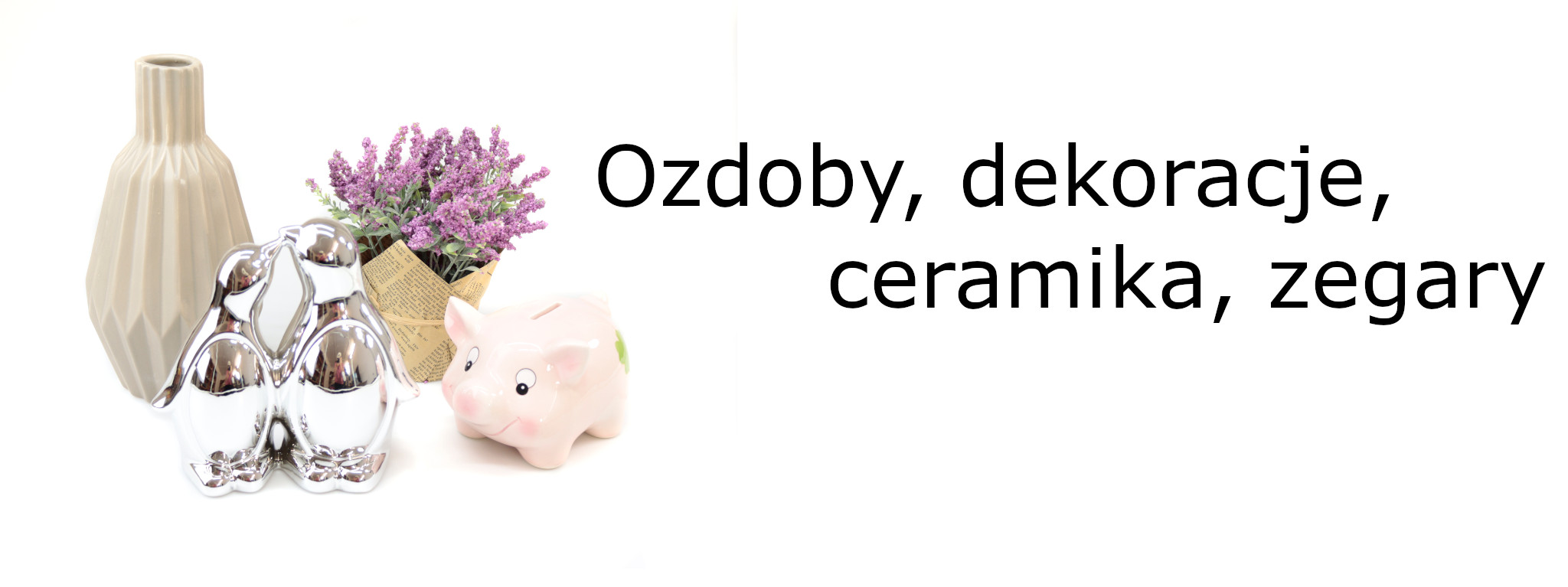 Ozdoby, dekoracje, ceramika, zegary